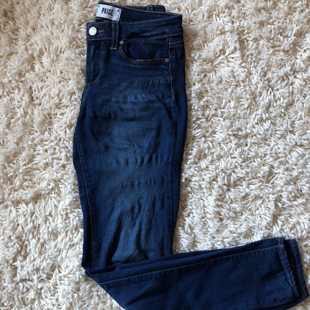 Medium Wash Paige Skinny Jean